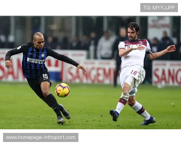 国际米兰连续压制对手后场，让对方传球变得困难